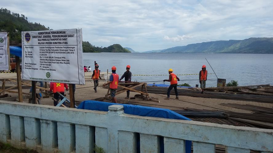Proyek Pembangunan Pelabuhan Penyeberangan Tiga Ras dan Prasarana Air Baku Jonggol 15 Mei 2020 !